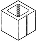 Block 8", 3-Scored, Half [Drawing]