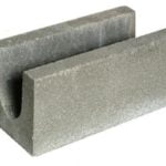 Block 8" Bond Beam, Solid Bottom