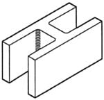 Block 8" H-Pilaster [Drawing]
