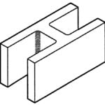 Block 8" H-Pilaster [Drawing]