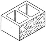 Block 12" Split Face, Standard [Drawing]