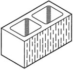 Block 8" All Rake, Standard [Drawing]