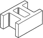 Block 12" Open End [Drawing]