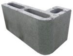 Block 4" L-Corner, Bullnose