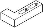 Block 4" L-Corner, Half-High [Drawing]