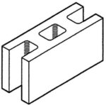 Block 6" Gutless, Open End [Drawing]