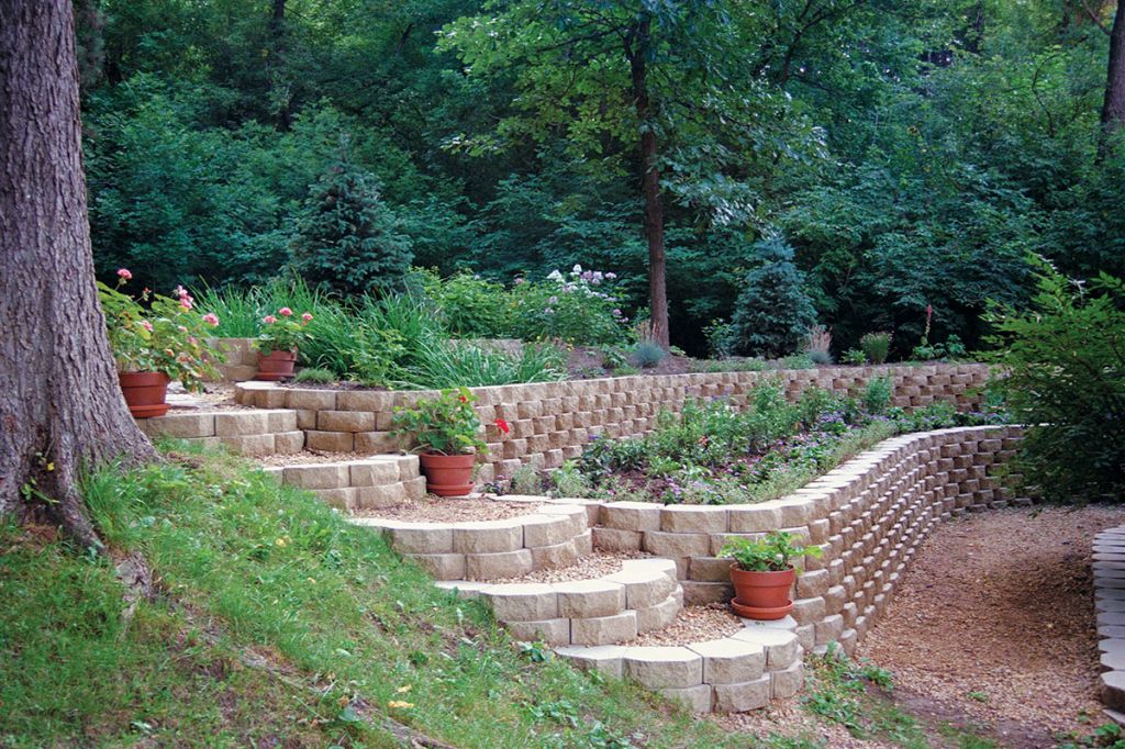 Keystone Garden Wall, Project 3