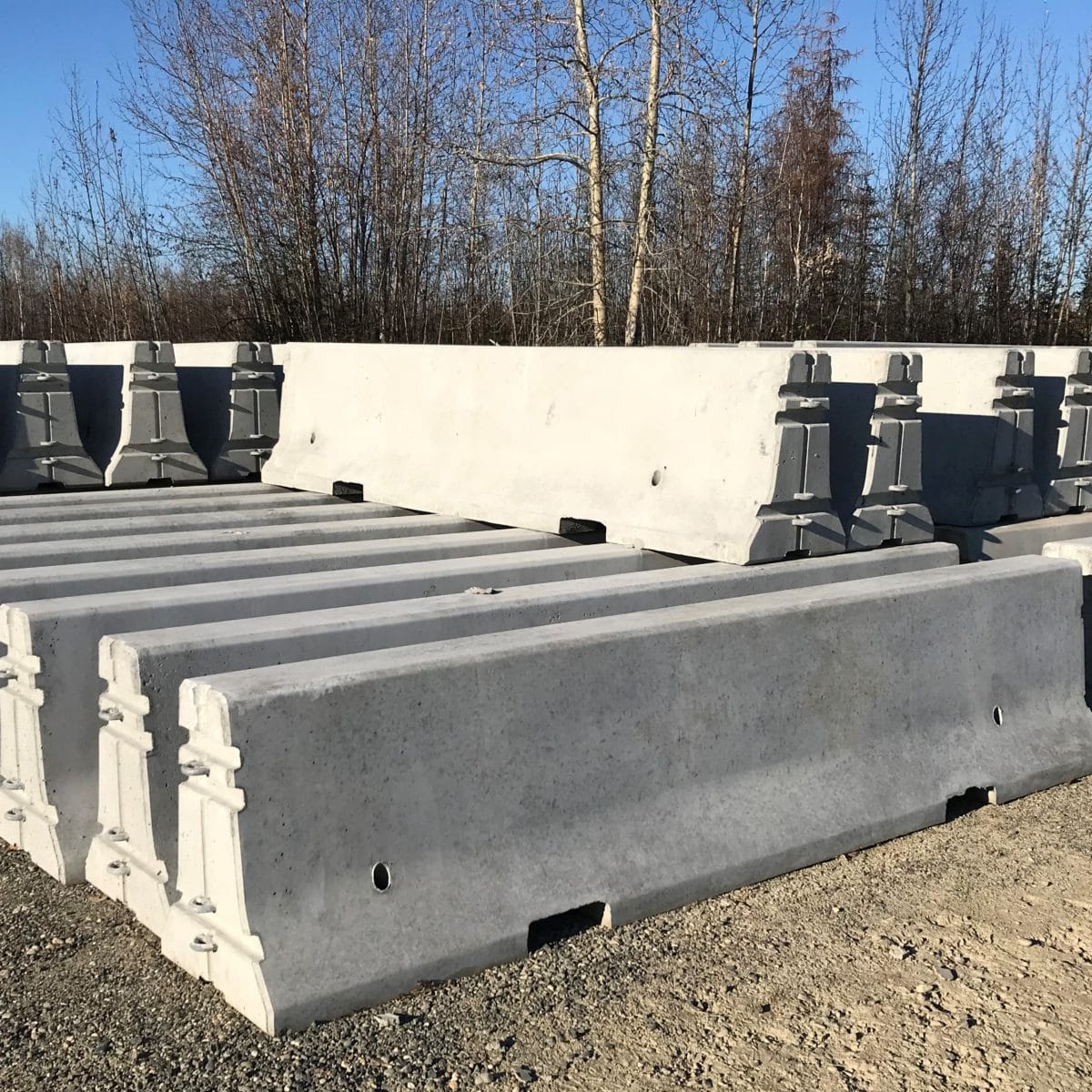 Jersey Barriers Fairbanks Materials Inc. (FMI)