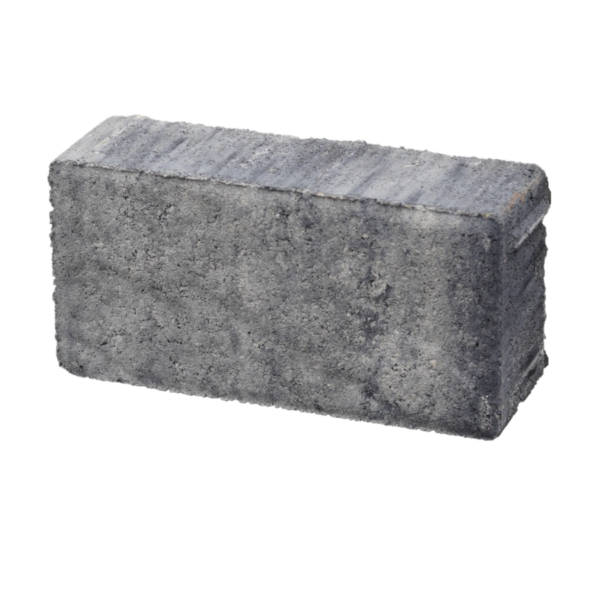 Holland Paver, Textured - Gray/Black