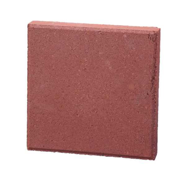 Step Stone 12" Square, Solid - Aurora Red