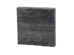 Step Stone 12" Square, Textured - Gray/ Raven Black