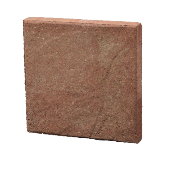 Step Stone 12" Square, Textured - Delta Wheat/ Umber Brown