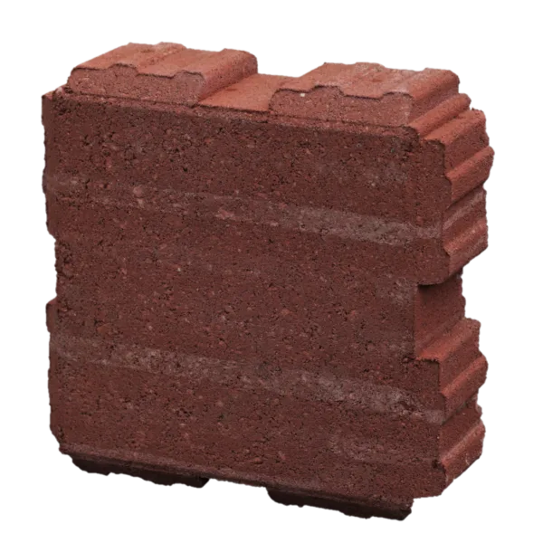 VS5 Eco Paver, Top - Aurora Red